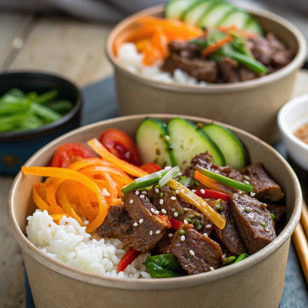 delicious korean beef bowls