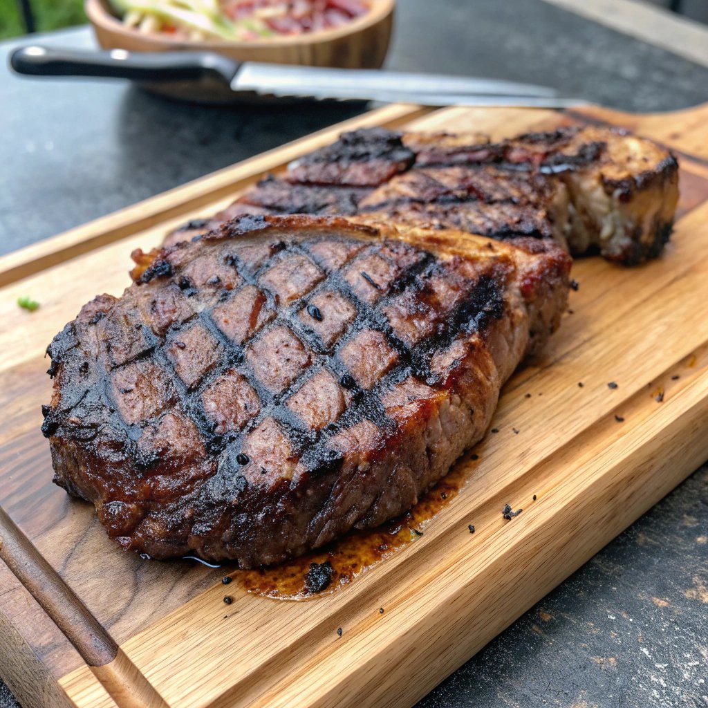 celebrate fathers day with grilled ribeye steak