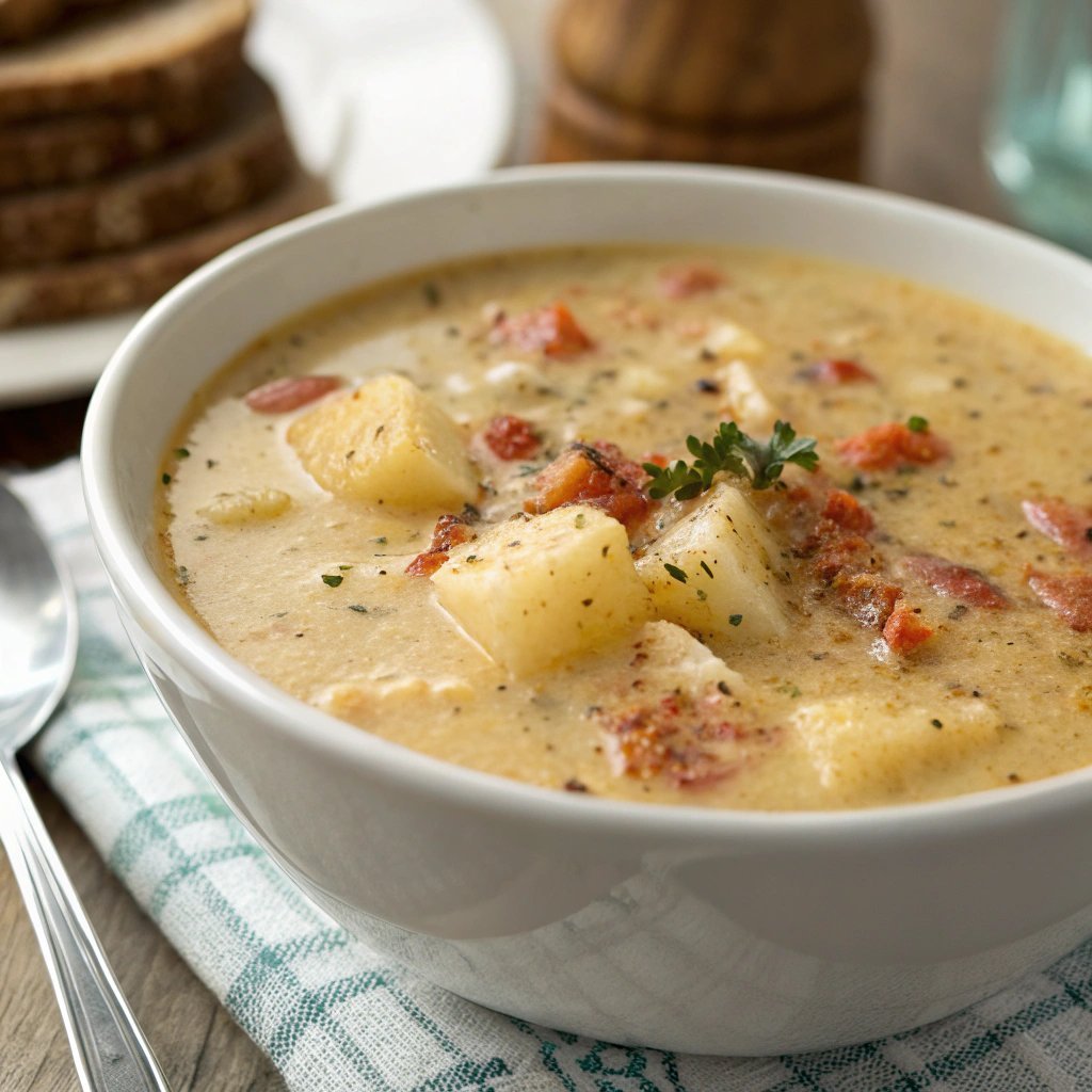 easy cajun potato soup
